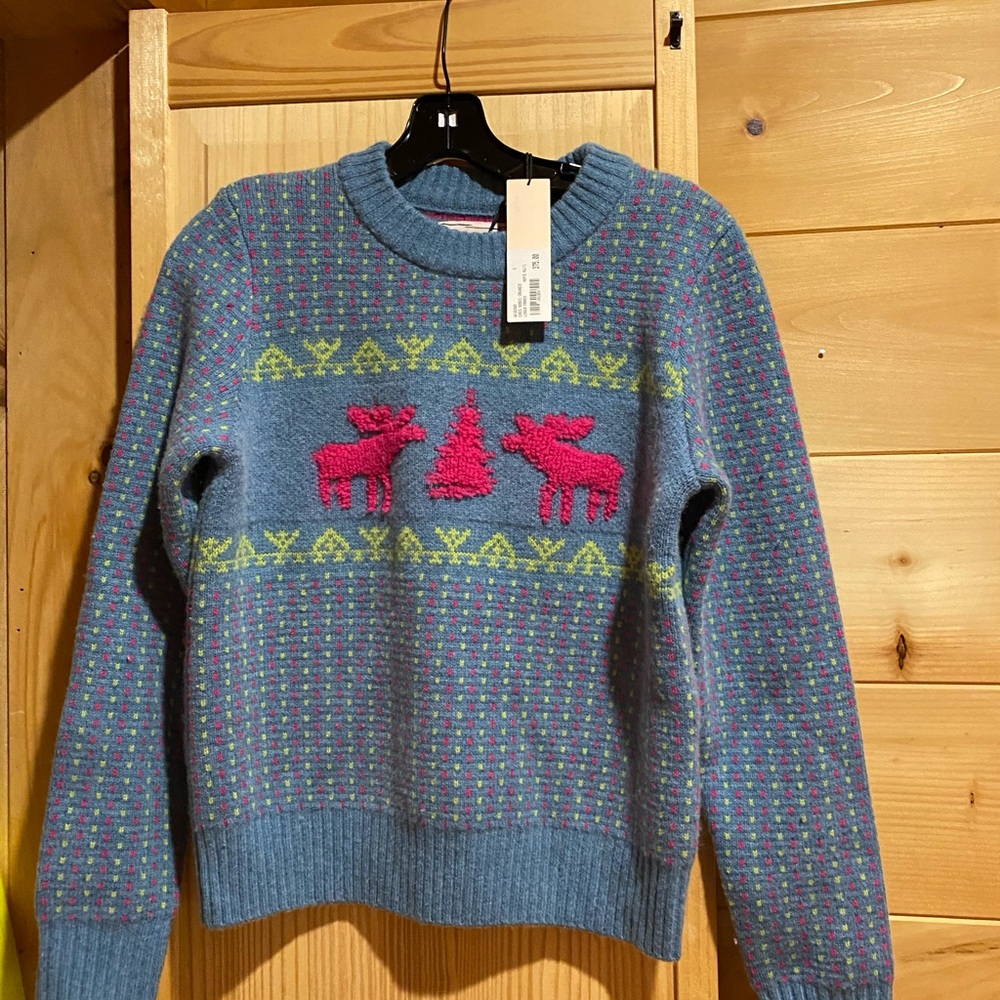Moose sweater